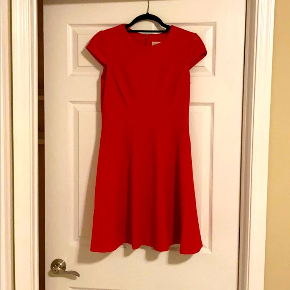 Eliza J red dress
